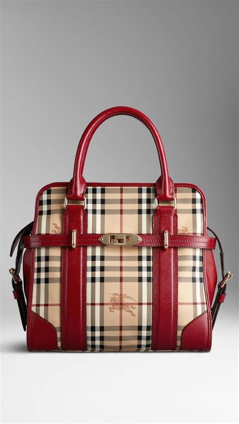 burberry medium haymarket check portrait tote bag|burberry haymarket check shoulder bag.